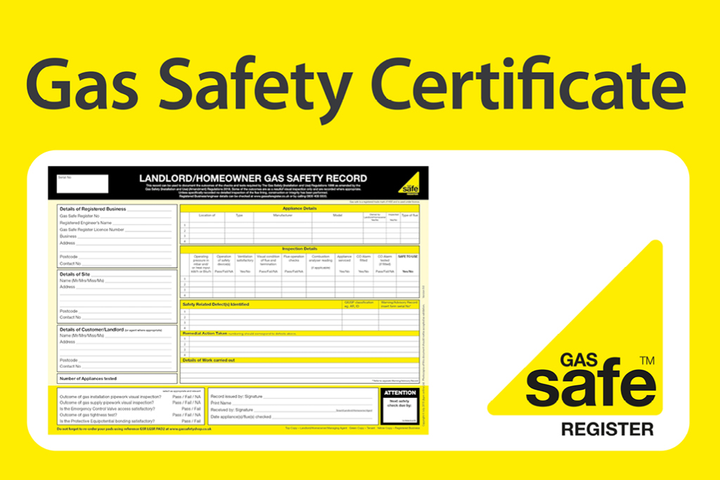 Gas Safe Certificate